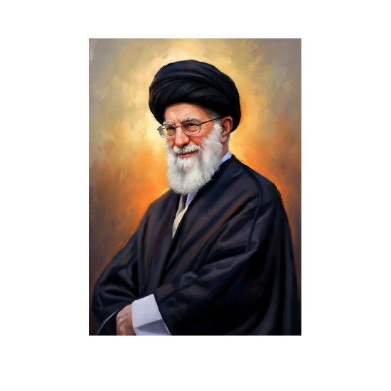 خرید کتیبه مخمل طرح رهبر شهید - 100*140- کد 39- فروشگاه قیام