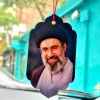خرید آویز آینه مقوایی اتومبیل طرح ایران و رهبری - بسته 10 عددی - فروشگاه قیام