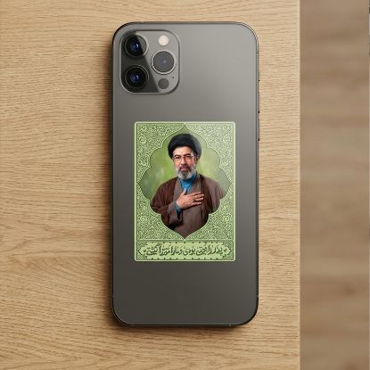 خرید استیکر طرح پدر را مجتبی بودی و ما را مقتدا گشتی - فروشگاه قیام