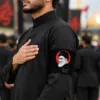 خرید بازوبند مخمل طرح شهید امام سید علی خامنه ای- کد 90- فروشگاه قیام