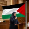 خرید پرچم ساتن طرح پرچم فلسطین - 70*100- کد 80- فروشگاه قیام